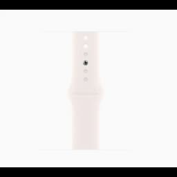 Apple Watch 10 MWX93HN and A 42mm GPS + Cellular, Rose Gold Aluminium Case, Light Blush Sport Band, watchOS11, S and M