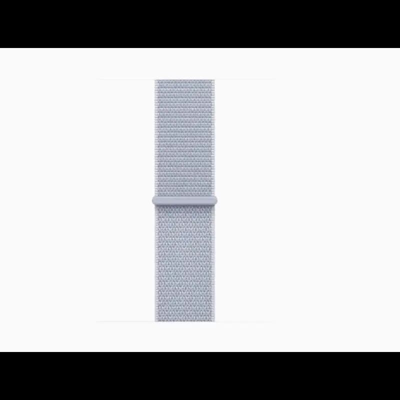 Apple Watch SE MXGE3HN/A 40mm GPS + Cellular, Silver Aluminium Case, Blue Cloud Sport Loop, watchOS 11