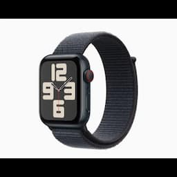 Apple Watch SE MXEP3HN and A 44mm GPS, Midnight Aluminium Case, Ink Sport Loop, watchOS 11