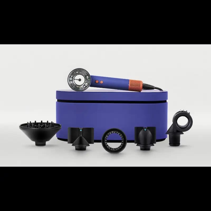 Dyson 515160-01 Supersonic HD16 Nural Hair Dryer, Vinca Blue/Topaz