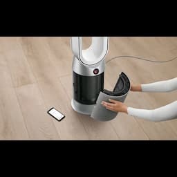 Dyson 368886-01 Air Purifier HP07 Hot+Cool, White/Silver