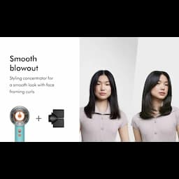 Dyson 515217-01 HD16 Supersonic Nural Hair Dryer, Ceramic Patina/Topaz