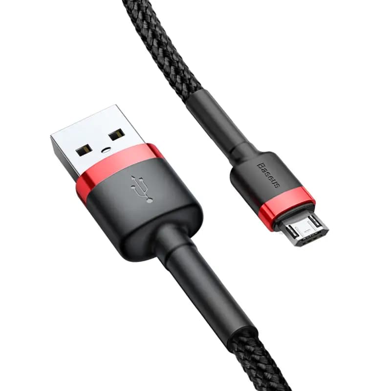 Baseus CAMKLF-H91 Cafule Cable USB For Micro 2A 3m, Red+Black