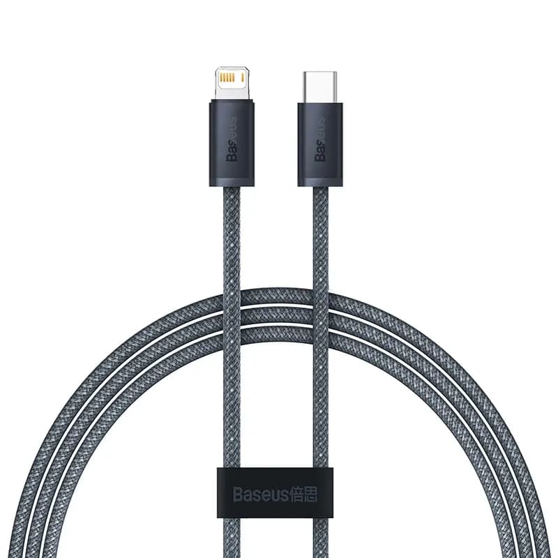 Baseus CALD000016 Dynamic Series Fast Charging Data Cable Type-C To Ip 20W 1m, Slate Gray