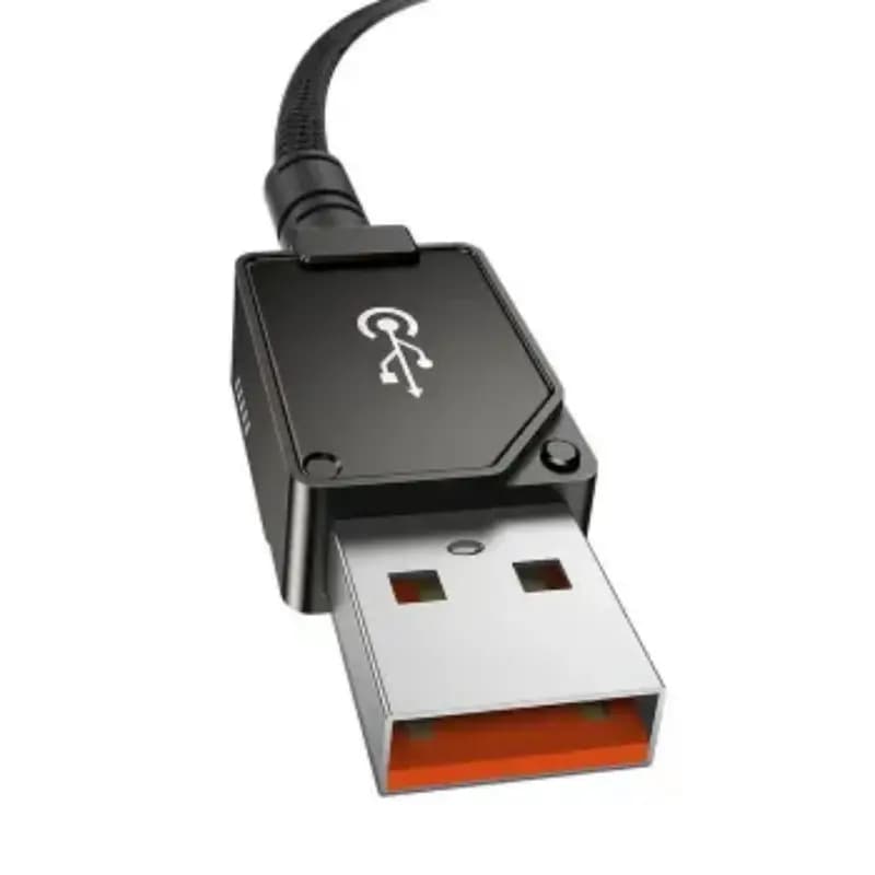 Baseus P10355801111-00 Unbreakable Series Fast Charging Data Cable USB to Type-C 100W, 1m, Cluster Black