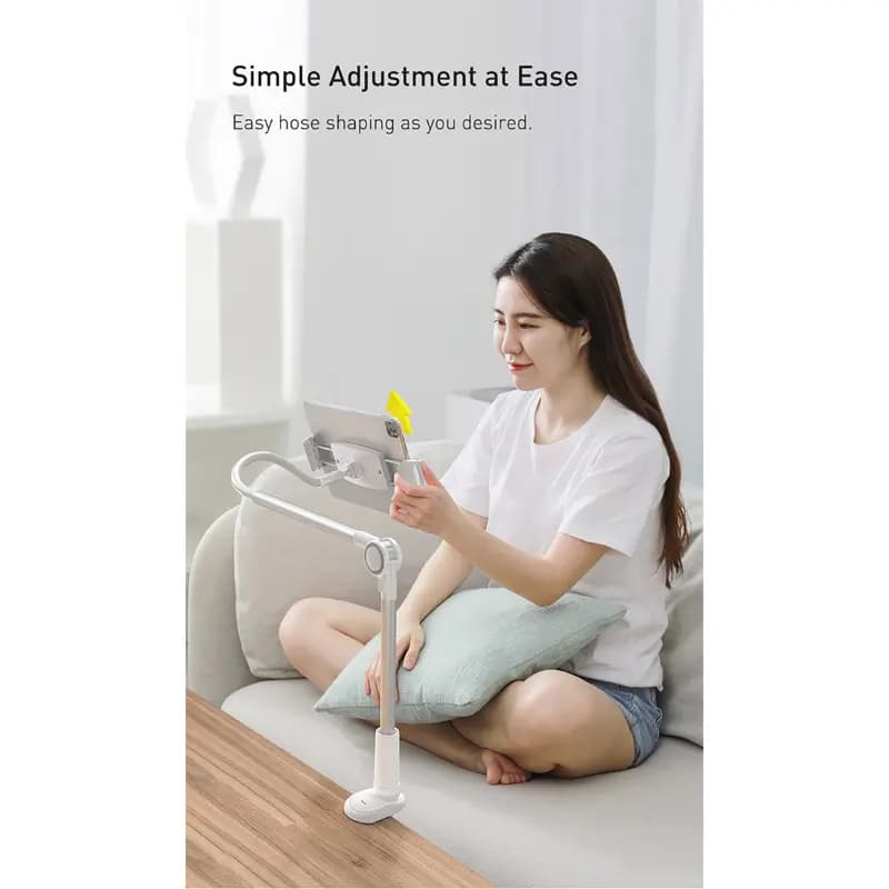 Baseus LUZQ000013 Otaku life rotary adjustment lazy holder Pro (Applicable for phone/ ipad) gray