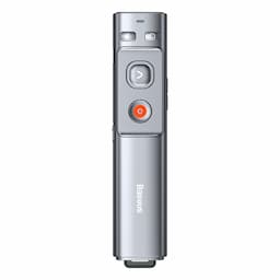 Baseus WKCD000013 Orange Dot Wireless Presenter (Red Laser)(Charging) Grey