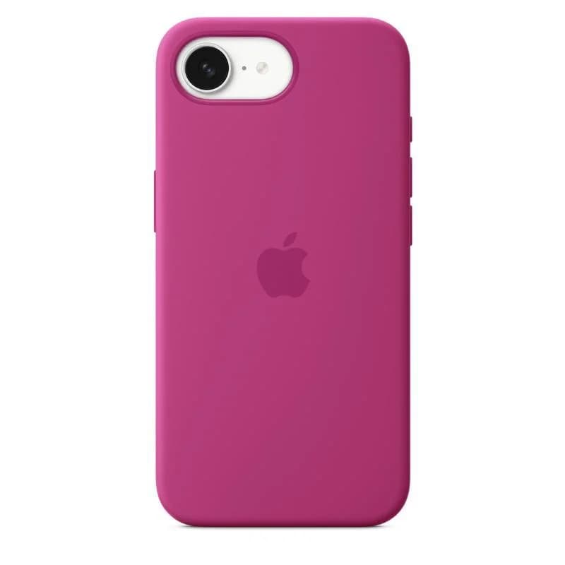 Apple MD3W4ZM/A iPhone 16e Silicone Case - Fuchsia