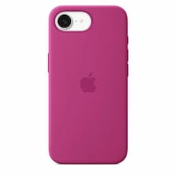 Apple MD3W4ZM/A iPhone 16e Silicone Case - Fuchsia