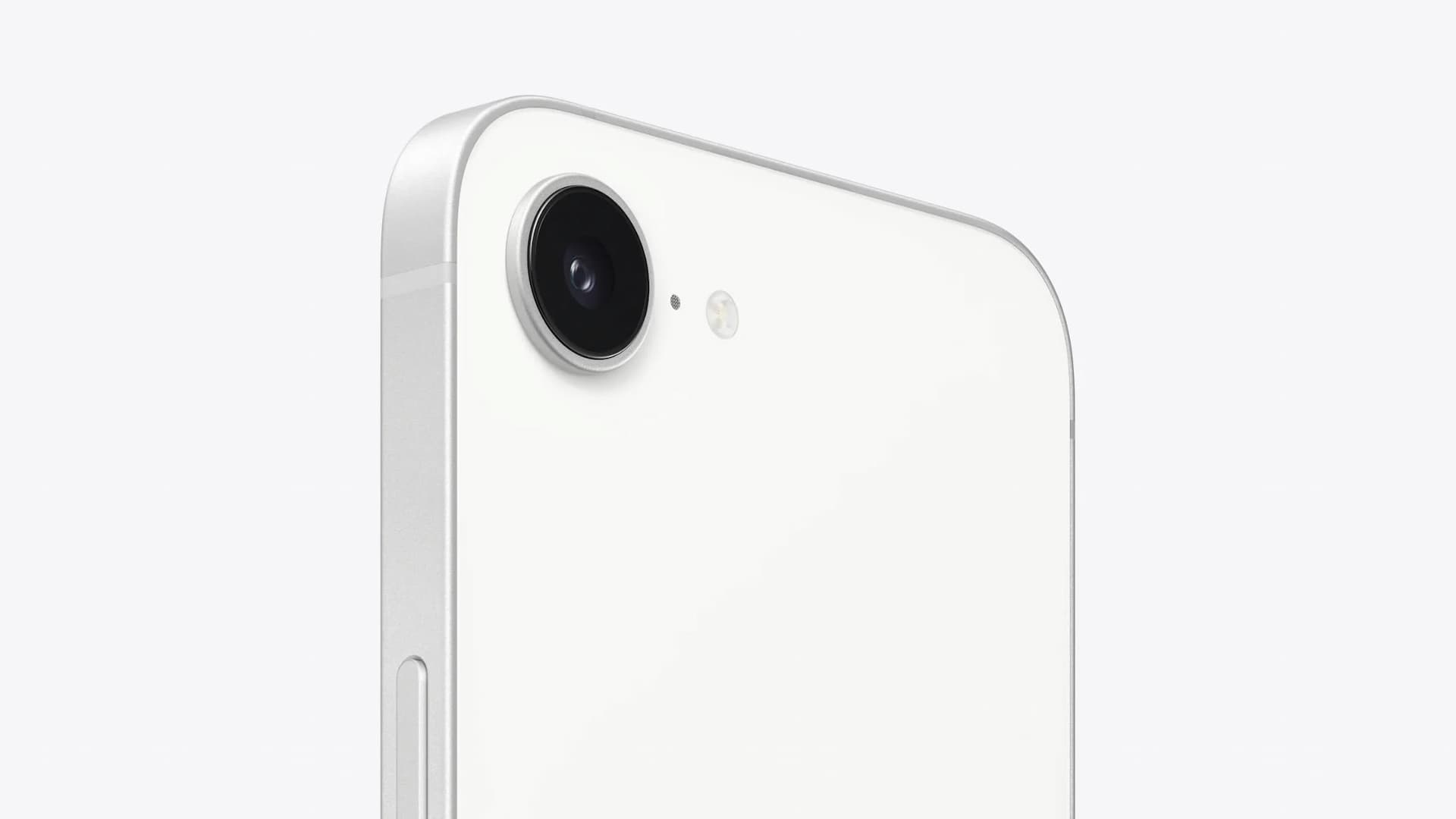 Apple MD1R4HN/A iPhone 16E iOS 18 128 GB Memory, 6.1 Inch Display, 48 MP Camera - White