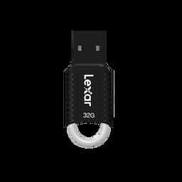 Lexar LJDV40-32GAB JumpDrive V40 32GB USB 2.0 Flash Drive, Black