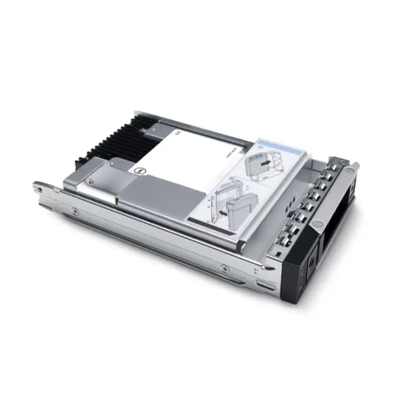 Dell 345-BDRV 3.84TB SSD SATA Read Intensive 6Gbps 512e 2.5in with 3.5in HYB CARR, S4520