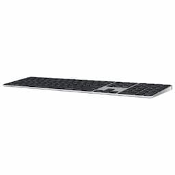 Apple MXK83HN/A Magic Keyboard with Touch ID and Numeric Keypad for Mac models with Apple silicon USB‑C - US English - Black Keys