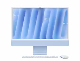 Apple Z1K5001JS-IM24 – M4, 10-Core CPU, 10-Core GPU, 16-Core Neural Engine, 32GB RAM, 2TB SSD, iMac 24, Blue