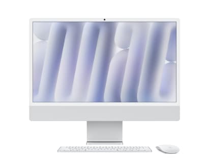 Apple Z1EJ iMac Apple M4 8-Core CPU, 8-Core GPU, 16GB Unified Memory, 16 GB Memory, 1 TB Storage, mac OS - Silver