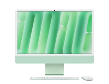 Apple Z1EQ iMac Apple M4 8-Core CPU, 8-Core GPU, 16GB Unified Memory, 16 GB Memory, 1 TB Storage, mac OS - Green