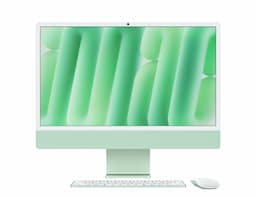 Apple Z1EQ iMac Apple M4 8-Core CPU, 8-Core GPU, 16GB Unified Memory, 16 GB Memory, 512 GB Storage, mac OS - Green