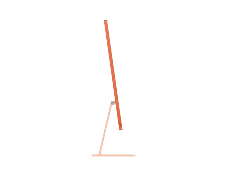 Apple Z1EV iMac Apple M4 10-Core CPU, 10-Core GPU, 24GB Unified Memory, 24 GB Memory, 256 GB Storage, mac OS - Orange