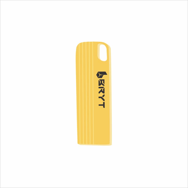 BRYT BR-5002-07, Metal Body Flash Drive USB 2.0 Type A Pendrive with 3 Years Warranty 32 GB Pen Drive, Gold