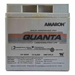 Amaron 801061214-12-1P, 26AH-12 Amara Raja Quanta Battery