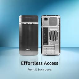 Acer UD.33QSI.00J Veriton, 23.8 inch Display, Intel Core i3 1215U Processor, 8 GB RAM, 1 TB Storage Windows 11 home, All In One Desktop