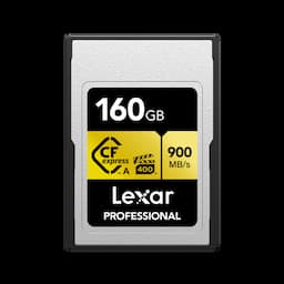 Lexar LCAGOLD160G-RNENG, TYPE-A CFexpress Card Gold, R900/W800 MB/S - 160GB Capacity