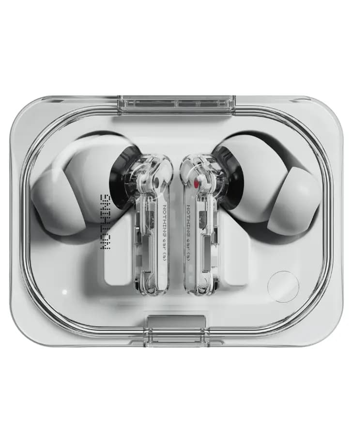 Nothing Ear (a) A10600067, with Dual Connection, Low Lag Mode, Adaptive ANC, In-ear Detection, LED Charging Status White