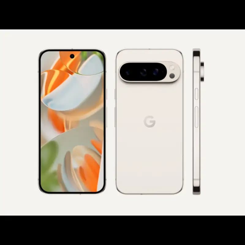 Google GA05951-IN Pixel 9 Pro Mobile, Google Tensor G4 Processor, 16 GB Memory, 256 GB Storage, Porcelain