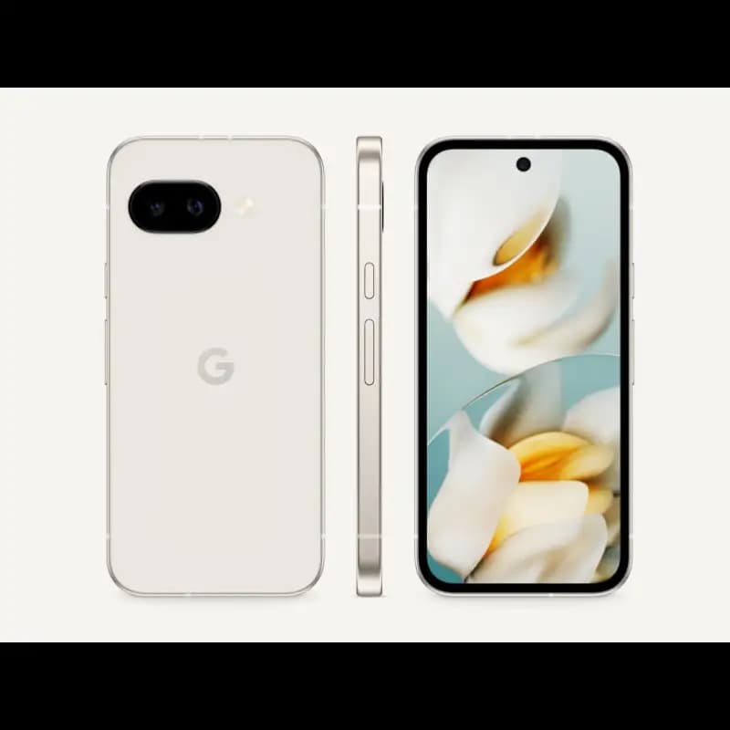 Google GA09584-IN Pixel 9a Mobile, Google Tensor G4 Processor, 8 GB Memory, 256 GB Storage, Porcelain