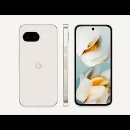 Google GA09584-IN Pixel 9a Mobile, Google Tensor G4 Processor, 8 GB Memory, 256 GB Storage, Porcelain