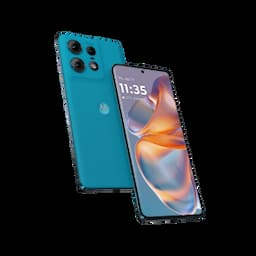 Motorola PB3M0001IN Edge 50 Pro Android Smartphone Snapdragon 7 Gen 3 Mobile Platform Processor, 8 GB Memory, 256 GB Storage, 6.7 Inch Display, Hello UI based on Android 14 OS - Blue Heron