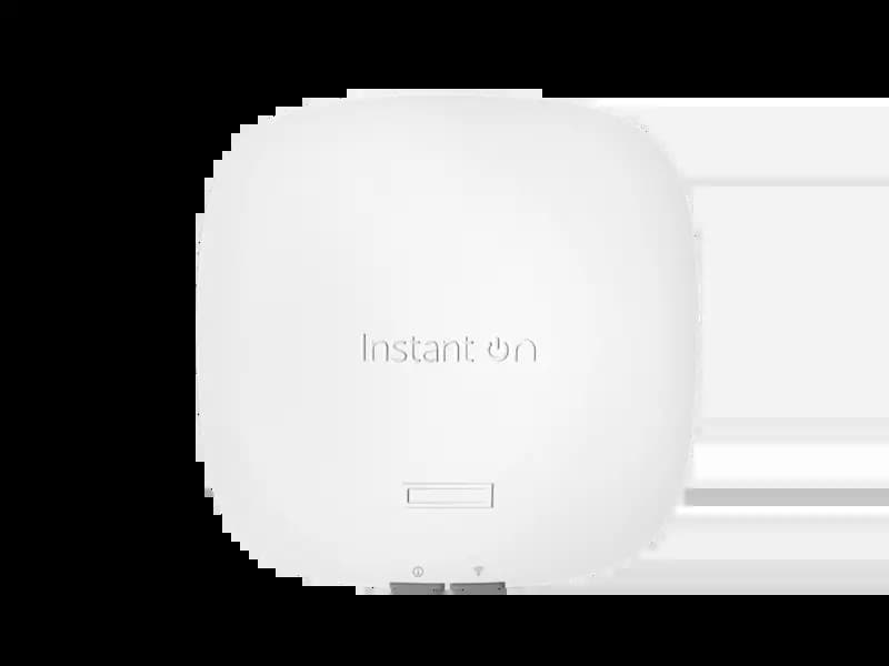 HPE S0G23A Networking Instant On Indoor Access Point 2x2 Wi‑Fi 6 (RW1) AP22