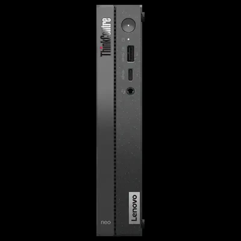 Lenovo 12LMS15600 ThinkCentre Neo 50q Desktop, Intel Core i3 1215U Processor, 8 GB Memory, 512 GB Storage, Windows 11 Pro, Raven Black with Terrazzo Exterior
