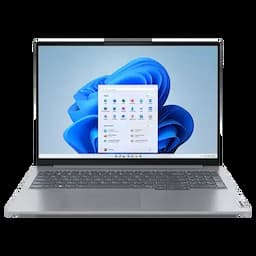Lenovo 21SHS00U00 ThinkBook 16 G8 IRL Laptop, 16 Inch Display, Intel Core 5 Processor, 8 GB Memory, 512 GB Storage, NOS, Arctic grey