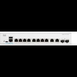 Cisco 1300-8T-E-2G Catalyst Managed Switch, 8 Port GE, Ext PS, 2x1GE Combo, Limited Lifetime Protection