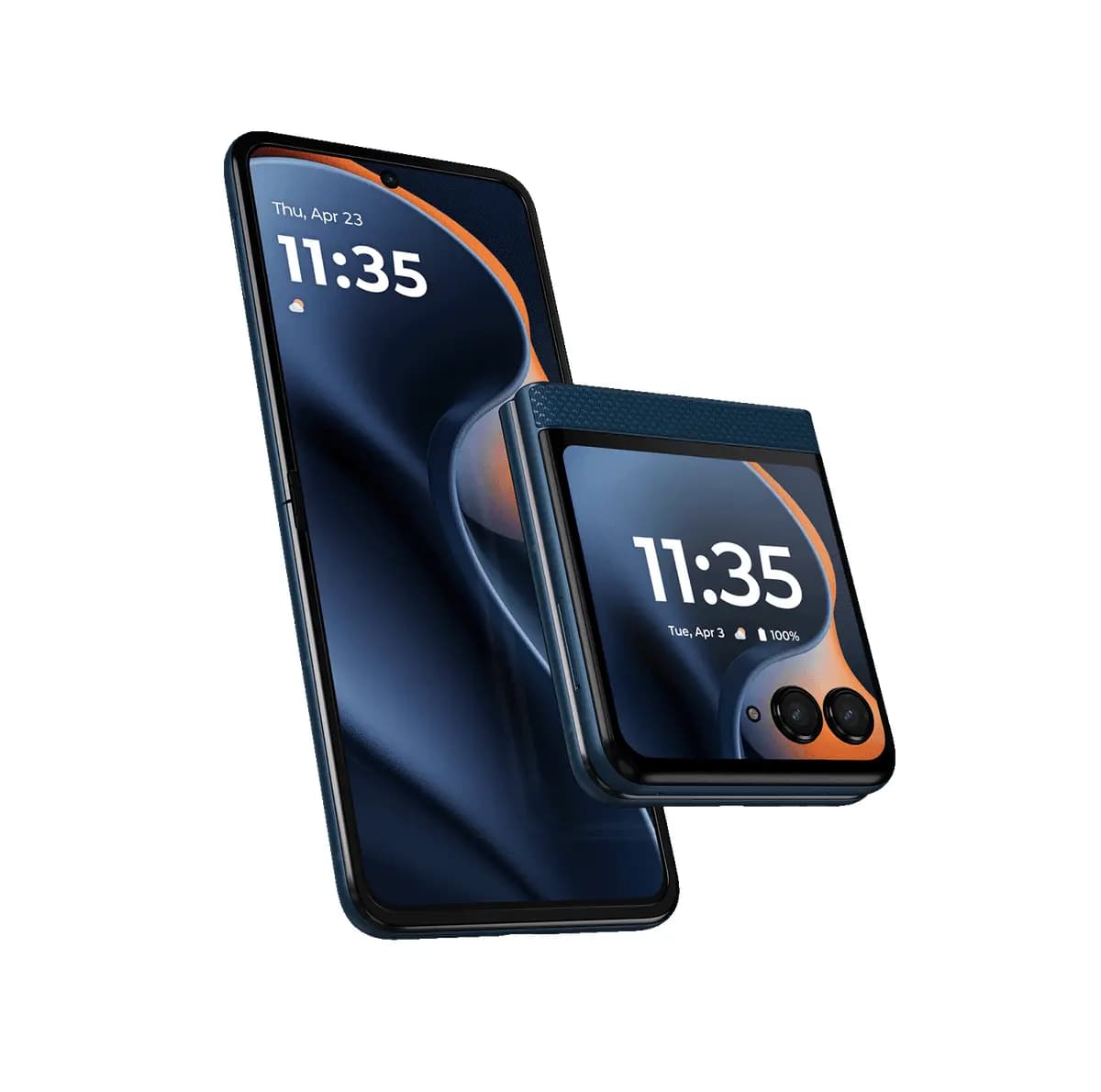 Motorola PB860000IN Razr 60, 8 GB RAM, 256 GB Storage, Mediatek Dimensity 7400X, 6.9 inch Display, Pantone Gibraltar Sea Android Phone