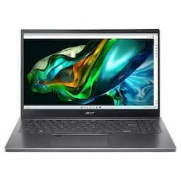 Acer NX.KHFSI.007 Aspire 5, 15.6 inch Display, Intel Core i5, 16 GB RAM, 512 GB Storage, 13 Inch, MS Office 2021, Steel Grey Laptop