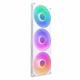 NZXT RF-U42HF-W1, 420 mm Single-Frame RGB Fan Unit, F420 RGB Core, White