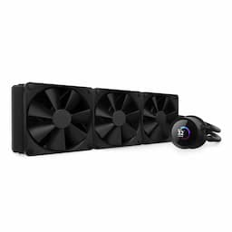 NZXT RL-KN360-B1, Kraken 360, 360mm AIO Liquid Cooler with LCD Display, Black
