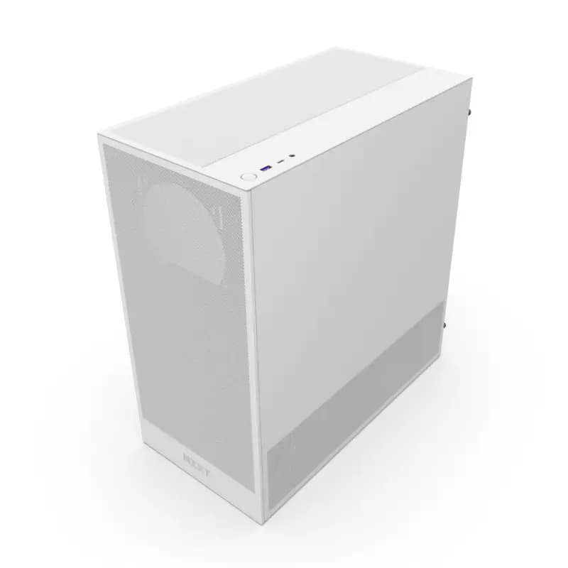 NZXT CC-H52FW-01, Compact Mid-Tower ATX Airflow Case H5 Flow White