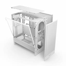 NZXT CC-H52FW-01, Compact Mid-Tower ATX Airflow Case H5 Flow White