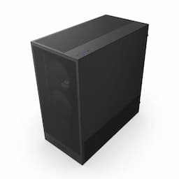 NZXT CC-H52FB-R1, Compact ATX Mid-Tower Airflow Case with RGB Fans H5 Flow RGB Black