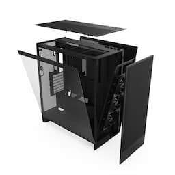 NZXT CM-H72FB-01, Mid-Tower ATX Airflow Case H7 Flow Black