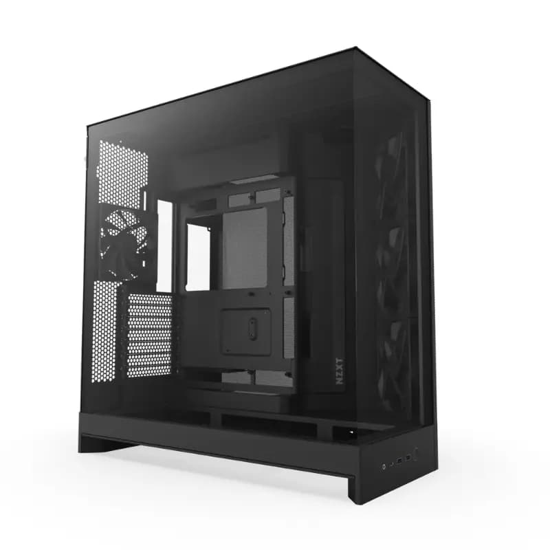 NZXT CM-H92FB-01, Large Dual-Chamber Mid-Tower ATX Airflow Case H9 Flow Black