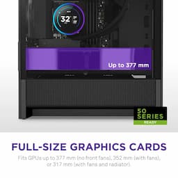 NZXT CC-H31FB-01, Micro-ATX Airflow Case H3 Flow Black