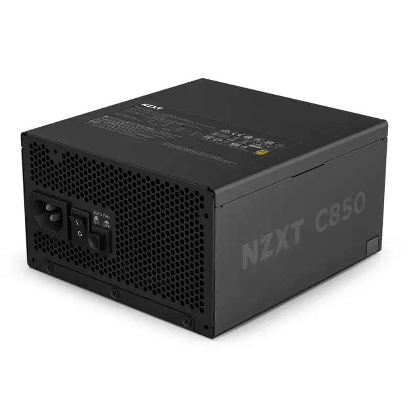 NZXT PA-8G2BB-UK, C850 ATX 3.1 Gold PSU 850W Black