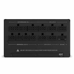 NZXT PA-2G2BB-UK, C1200 Gold ATX 3.1, 1200 Watt 80 PLUS Gold Fully Modular ATX 3.1 PSU, Black