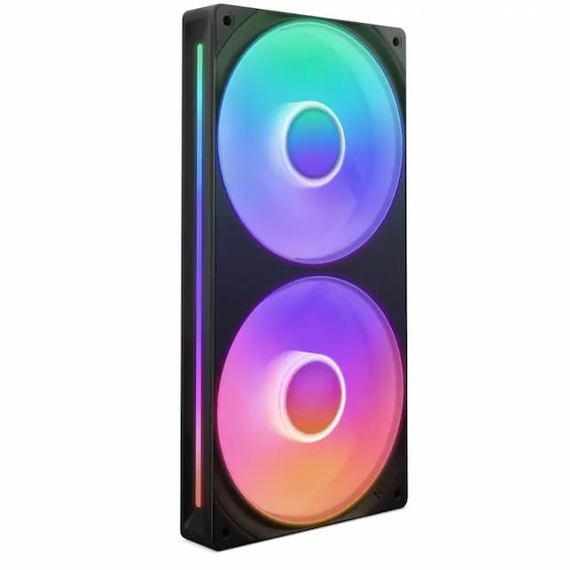 NZXT RF-U28HF-B1, 280mm Single-Frame RGB Fan Unit, F280 RGB Core, Black