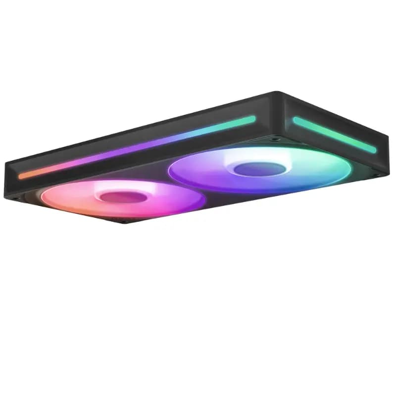 NZXT RF-U28HF-B1, 280mm Single-Frame RGB Fan Unit, F280 RGB Core, Black