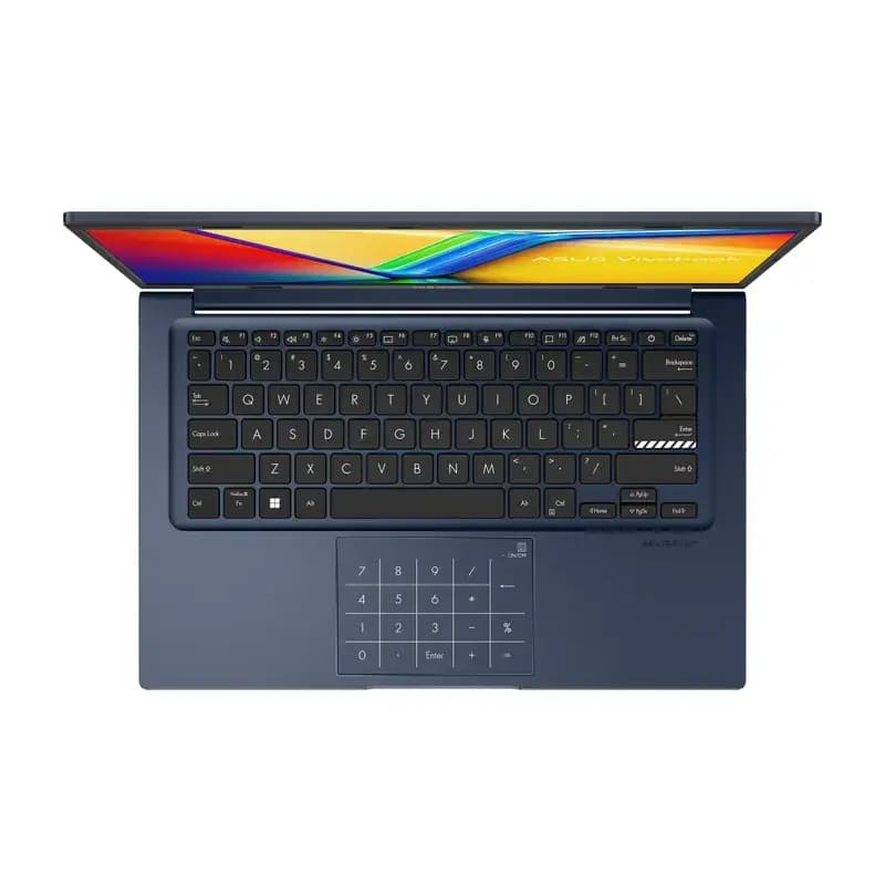 ASUS X1404VA-NK790WS Vivobook 14, Intel Core i5-1334U, 16GB RAM, 512GB Storage, Intel Iris Xe Graphics, 14.0 inch FHD, Windows 11 Home, Microsoft Office Home 2024 + M365 Basic, Quiet Blue Light Weight Laptop